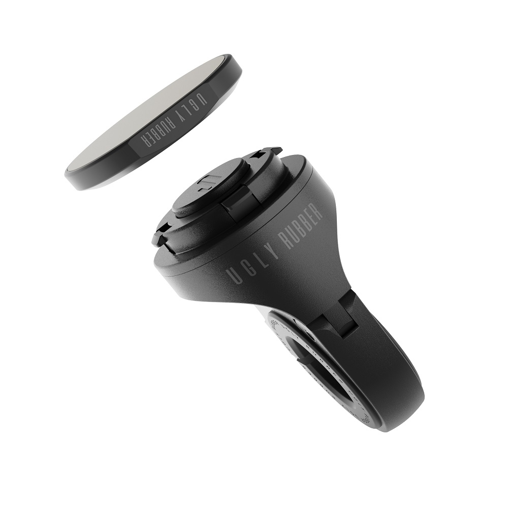 Ugly Rubber uchwyt na rower/ hulajnog� Y Ride Mount (with YUA) czarny