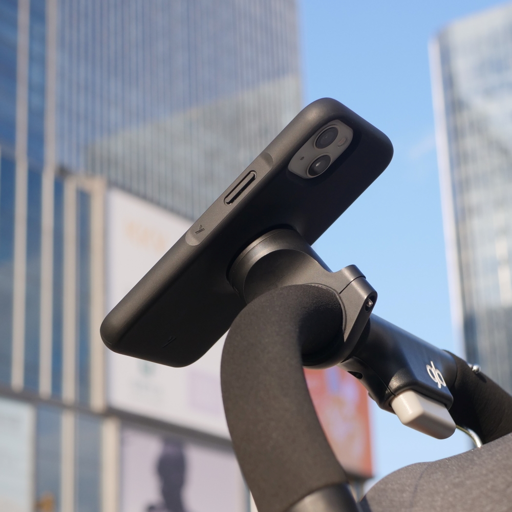 Ugly Rubber uchwyt na rower/ hulajnog� Y Ride Mount (with YUA) czarny / 12