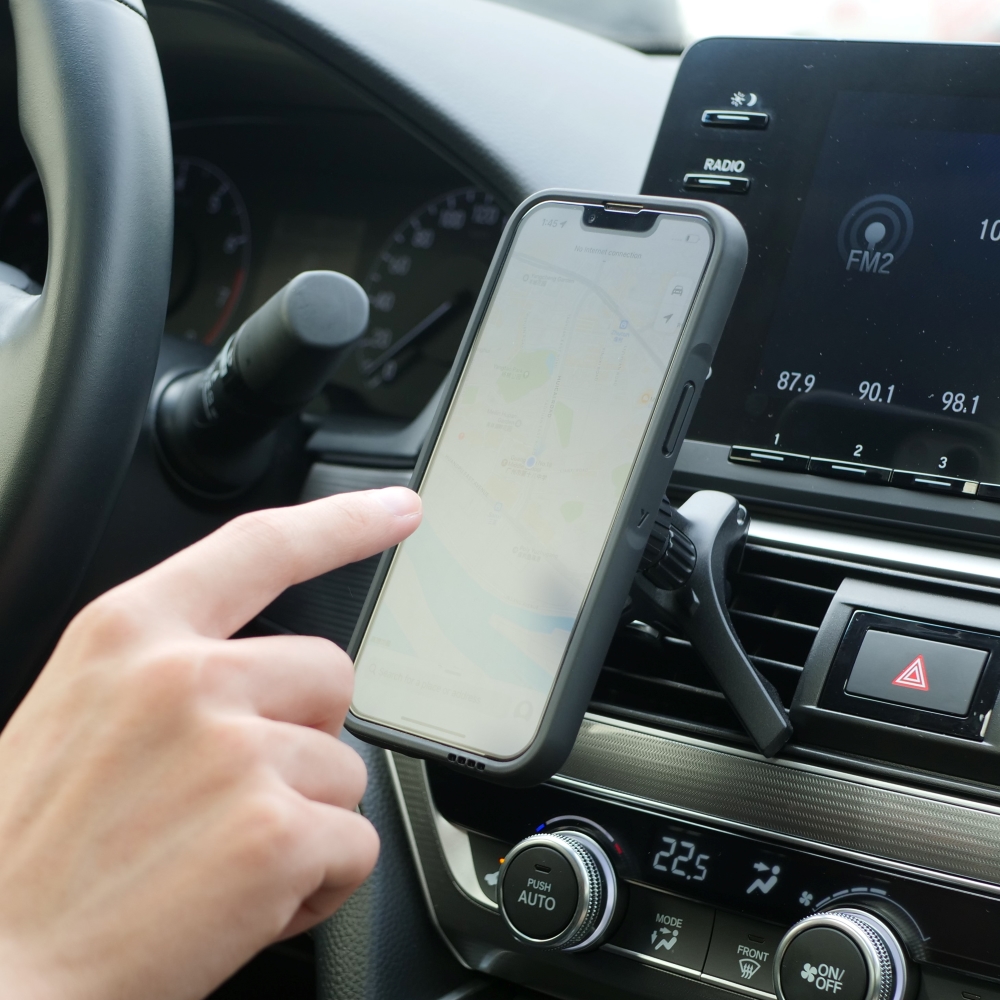 Ugly Rubber uchwyt samochodowy Y Car Mount - Air Vent Tripod (with YUA)  czarny do kratki ze stabilizatorem / 6