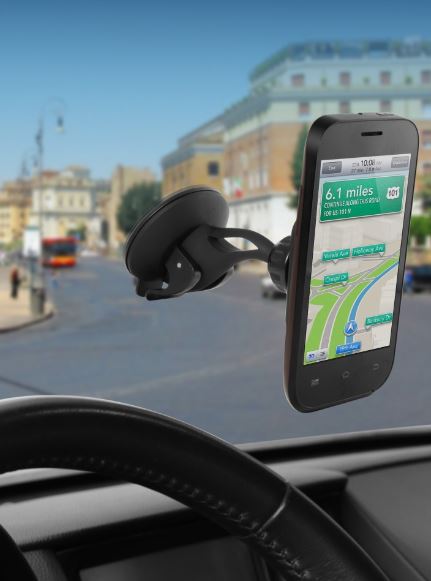 Uniwersalny uchwyt magnetyczny Technaxx TE09 + �adowarka samochodowa 2X USB TTT / 5