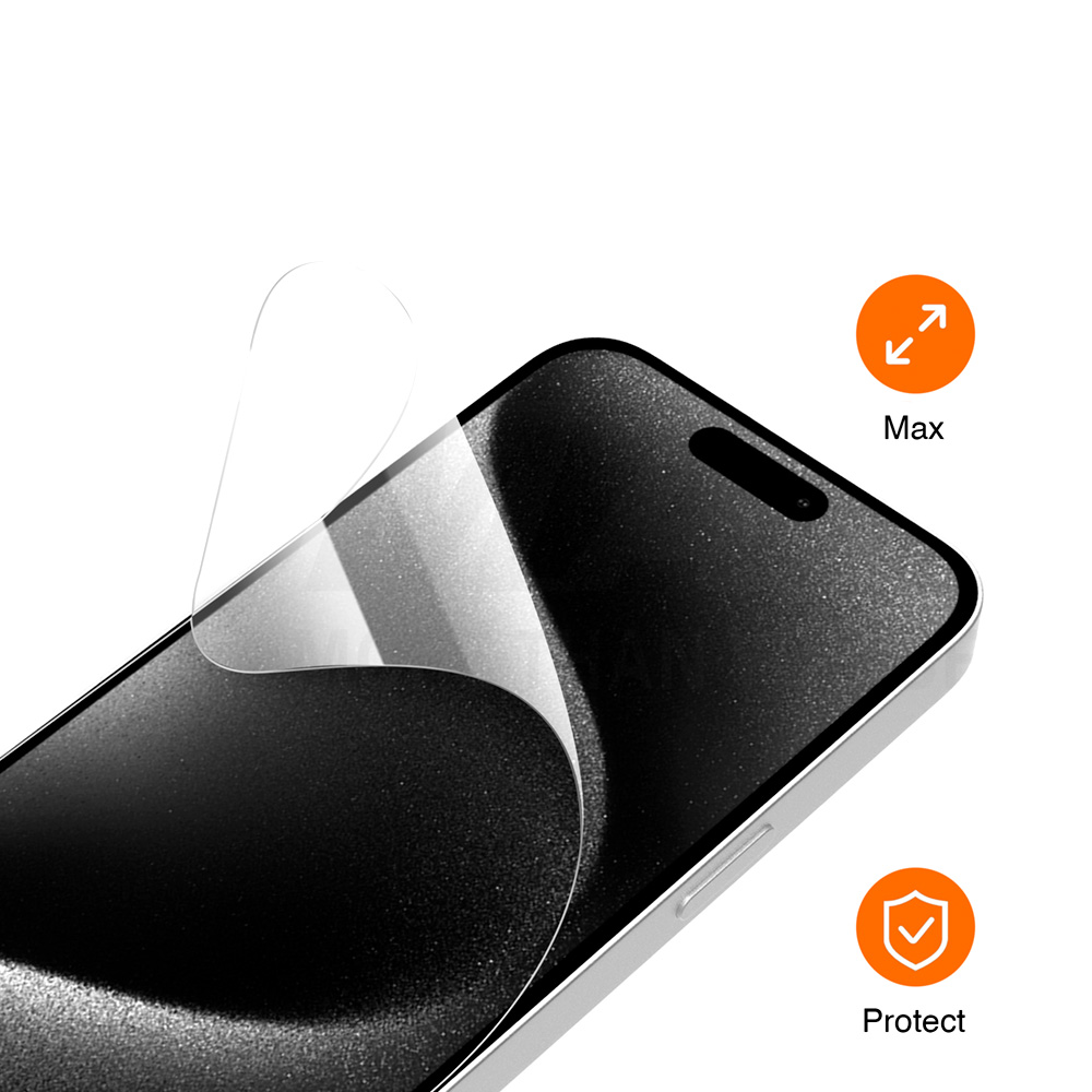 Vmax folia ochronna invisble TPU film - full coverage Apple iPhone 12 Pro Max (6.7 cali) / 4
