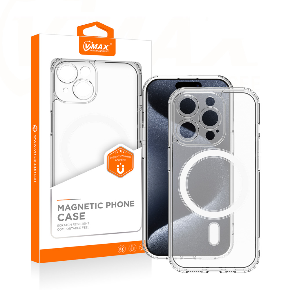 Vmax nak�adka Acrylic Anti-drop Mag transparentna Apple iPhone 16 / 2