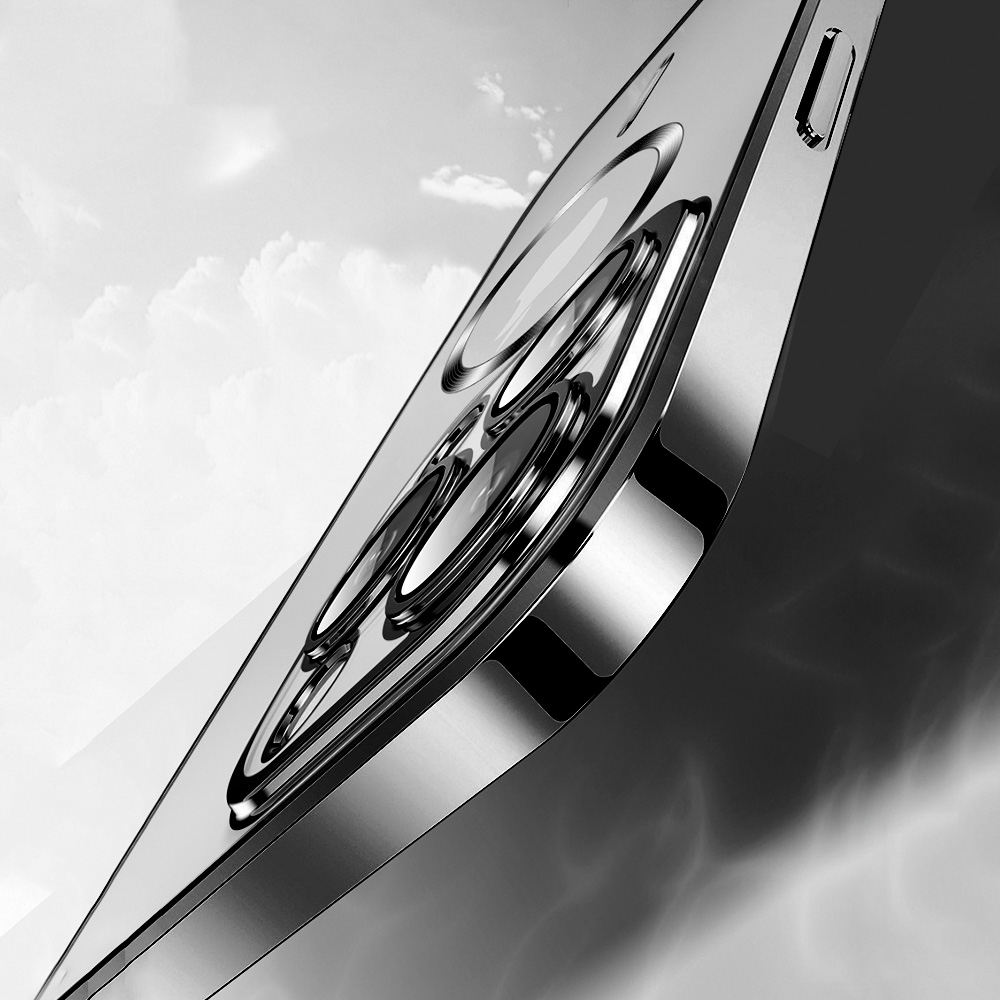 Vmax nak�adka Electroplating Mag TPU czarny Apple iPhone 14 Pro / 5