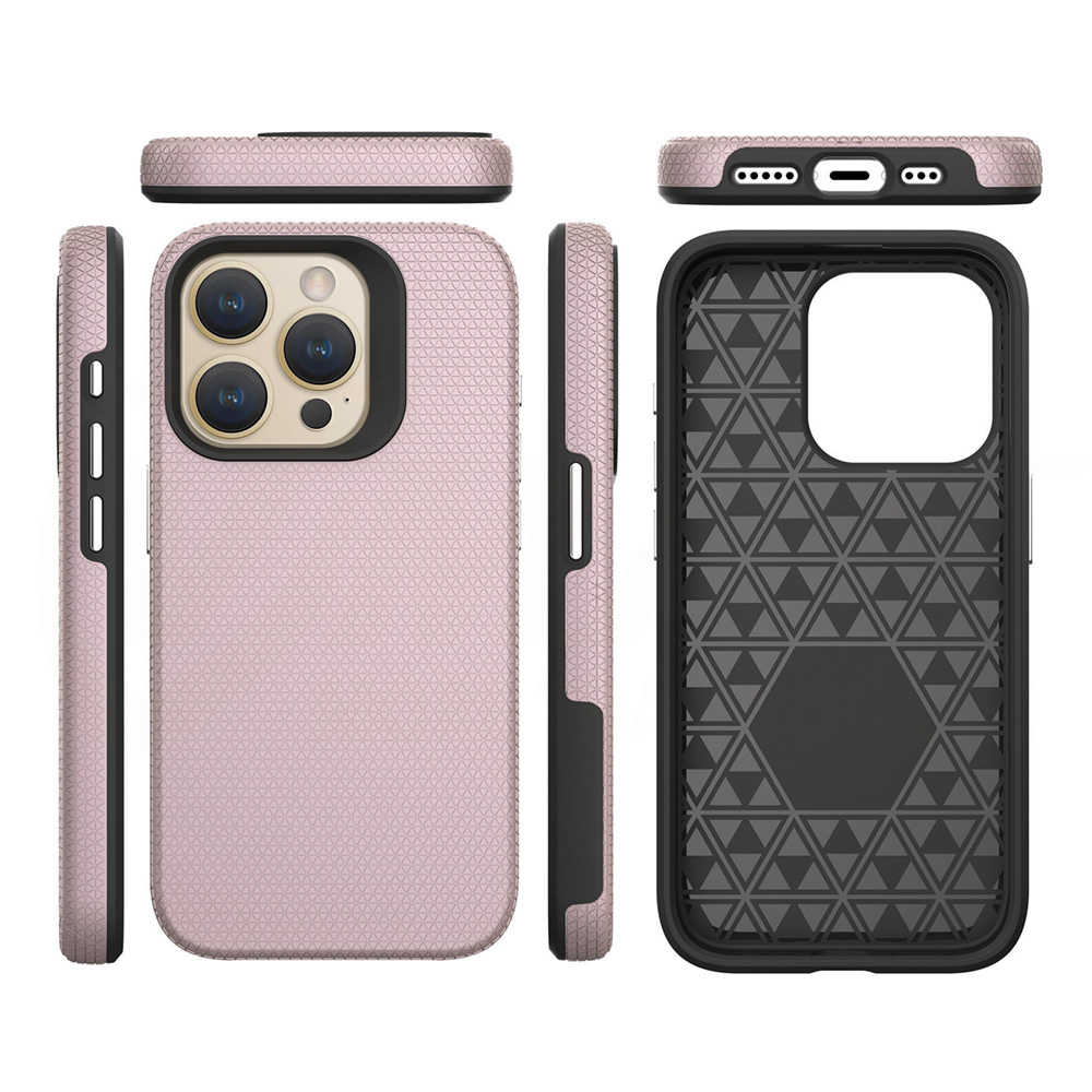 Vmax nak�adka Triangle Case r�owo-z�ota Apple iPhone 16 Pro Max / 4