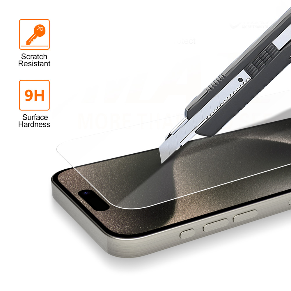 Vmax szk�o hartowane 2,5D Normal Clear Glass Apple iPhone 14 Pro / 4