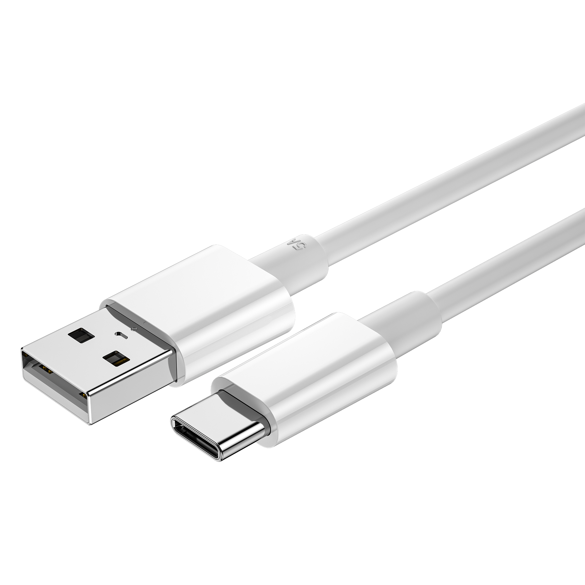WIWU kabel C007 USB - USB-C 1,2 m 5A bia�y / 3