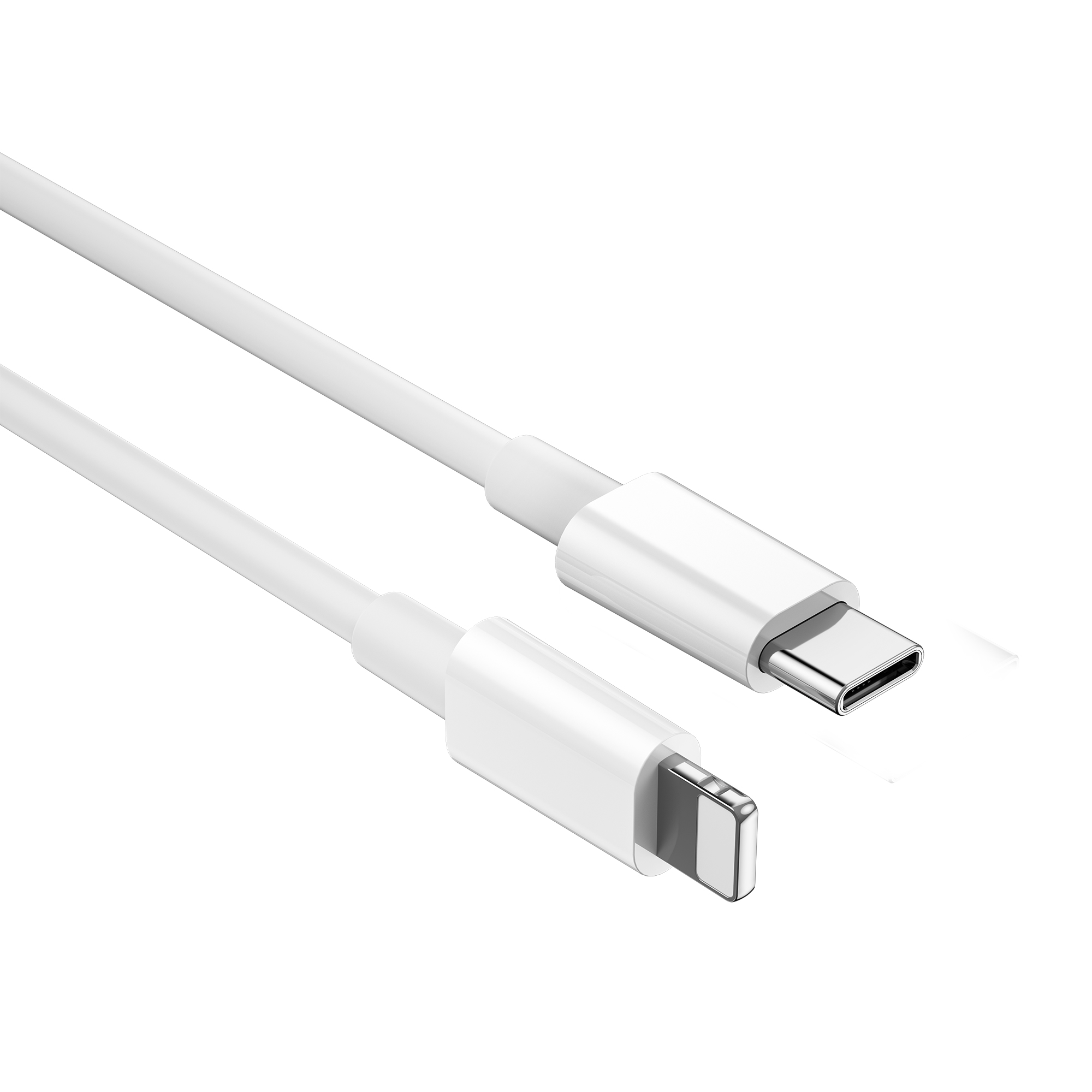 WIWU kabel C008 USB-C - Lightning 1,2 m 30W bia�y / 4