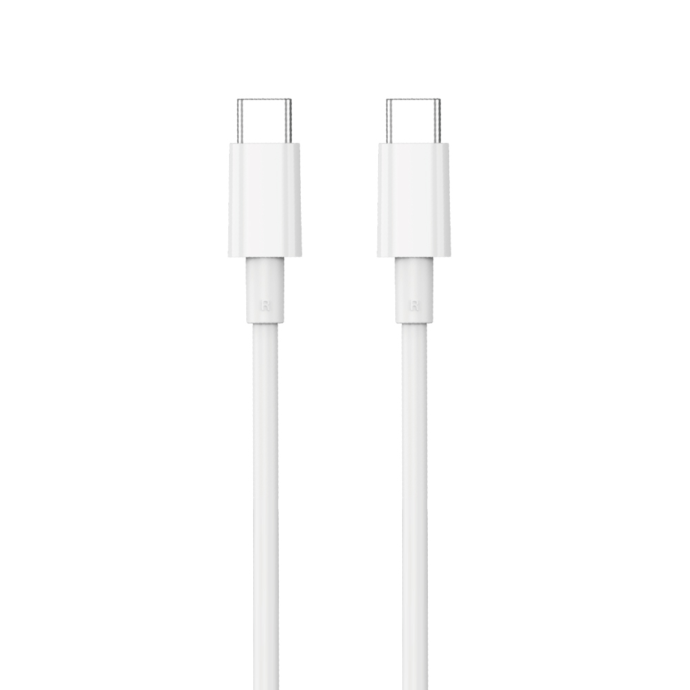 WIWU kabel C008 USB-C - USB-C 1,2 m 100W bia�y / 2