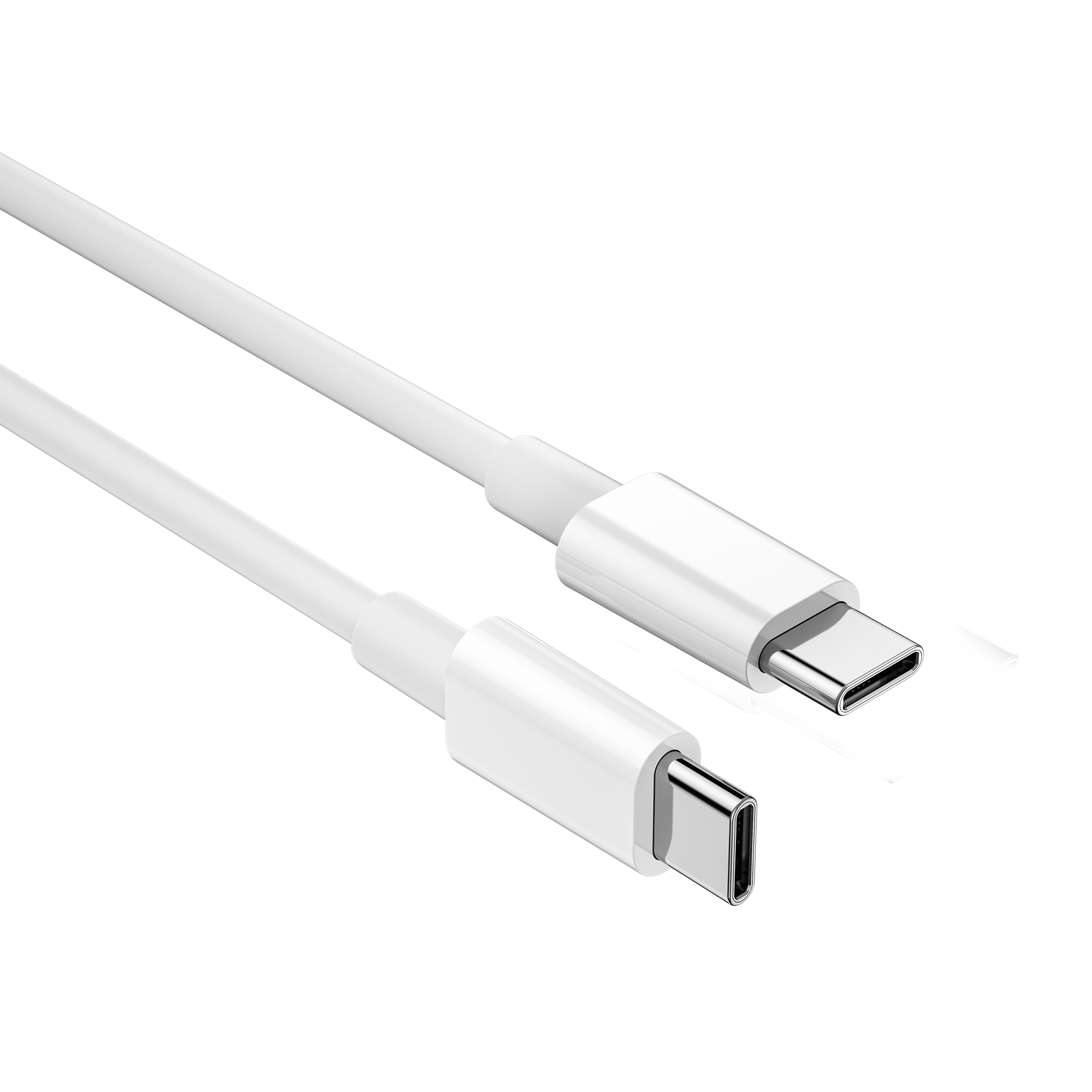 WIWU kabel C008 USB-C - USB-C 1,2 m 100W bia�y / 4