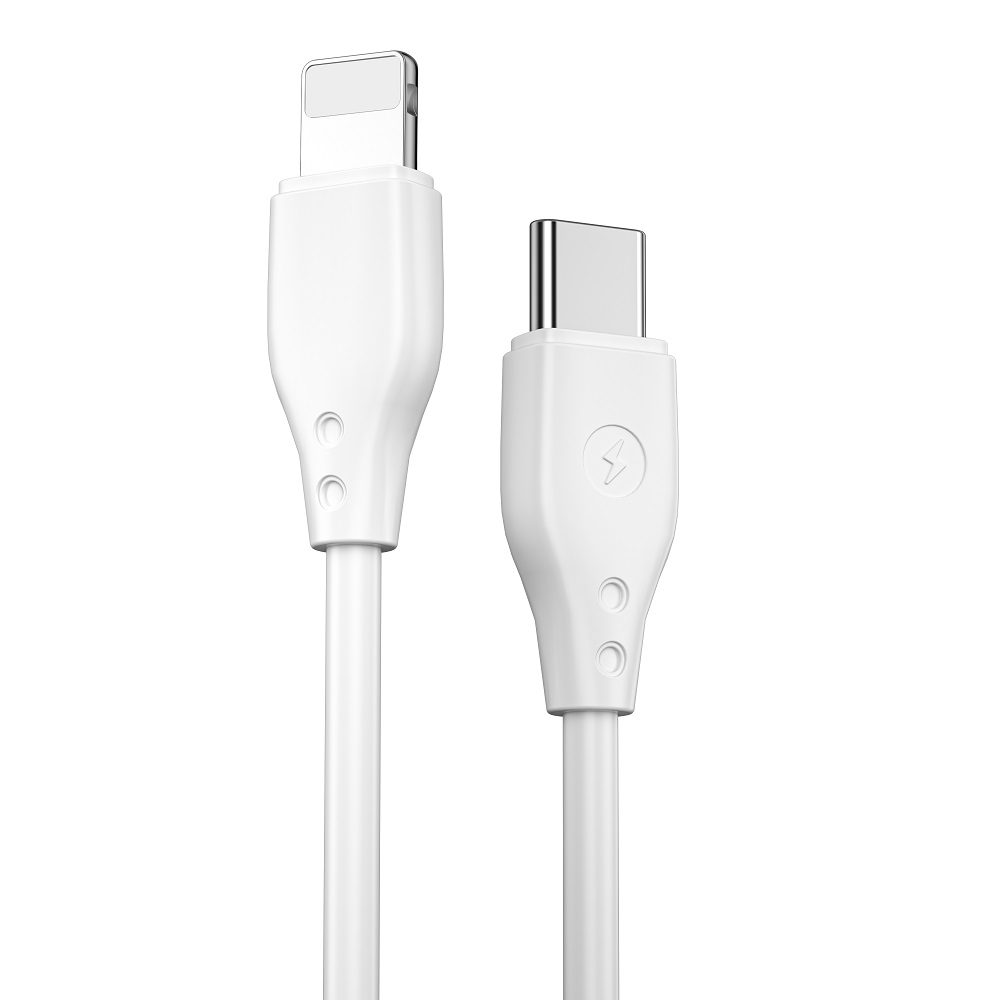 WIWU kabel Pioneer Wi-C002 USB-C - Lightning 30W bia�y / 2