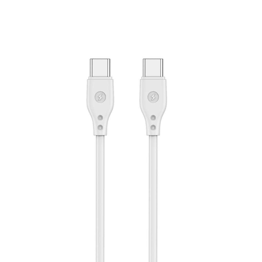 WIWU kabel Pioneer Wi-C002 USB-C - USB-C 67W bia�y / 2