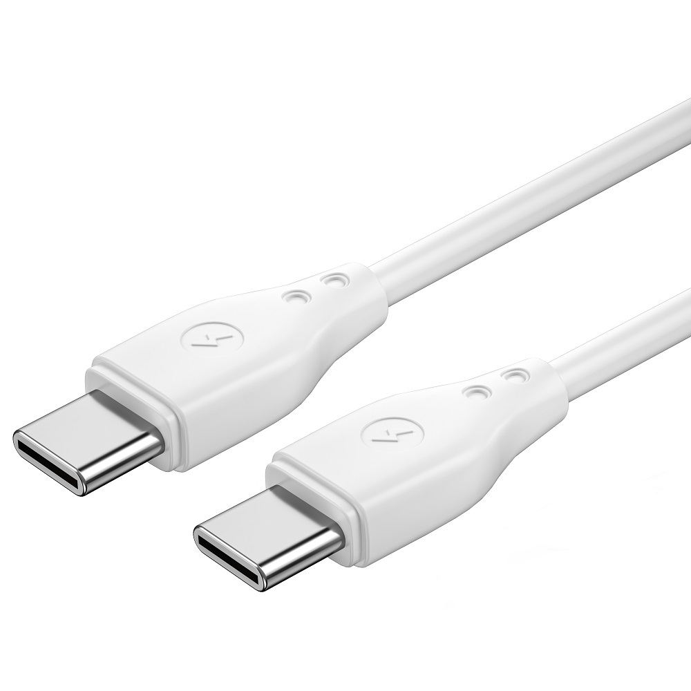 WIWU kabel Pioneer Wi-C002 USB-C - USB-C 67W bia�y / 4