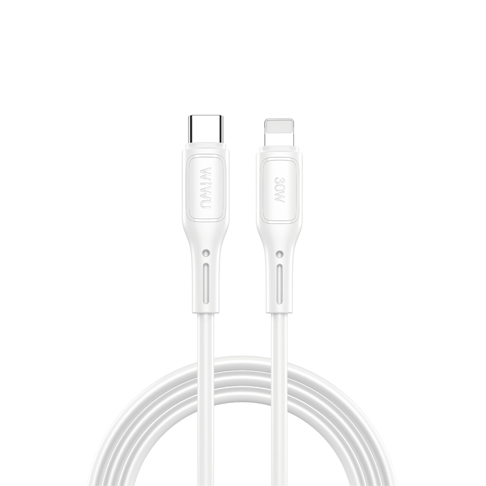 WIWU kabel Starlink Series 30W Fast Charging Cable Wi-C043E C-L bia�y / 3