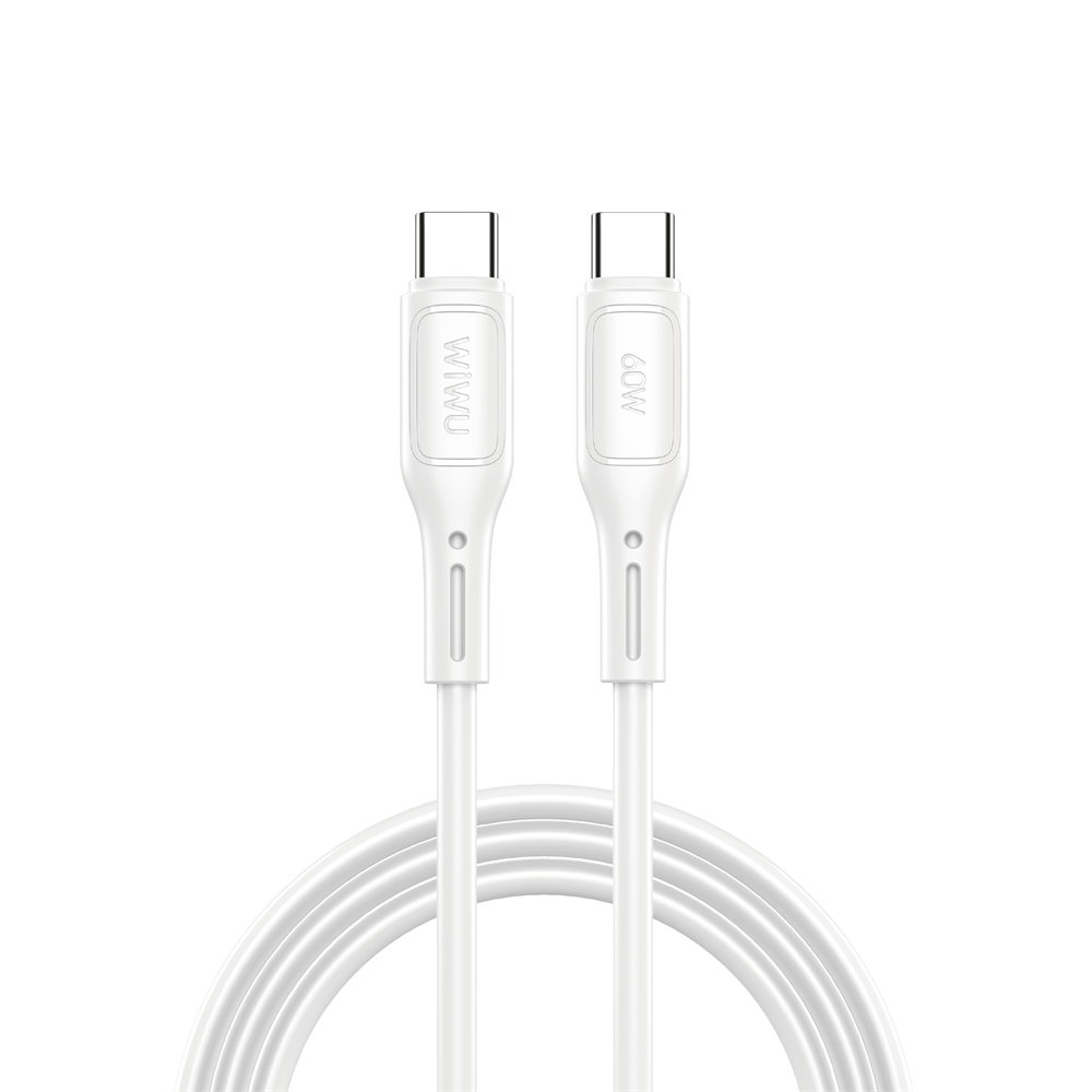 WIWU kabel Starlink Series 60W Fast Charging Cable Wi-C043E C-C bia�y / 3