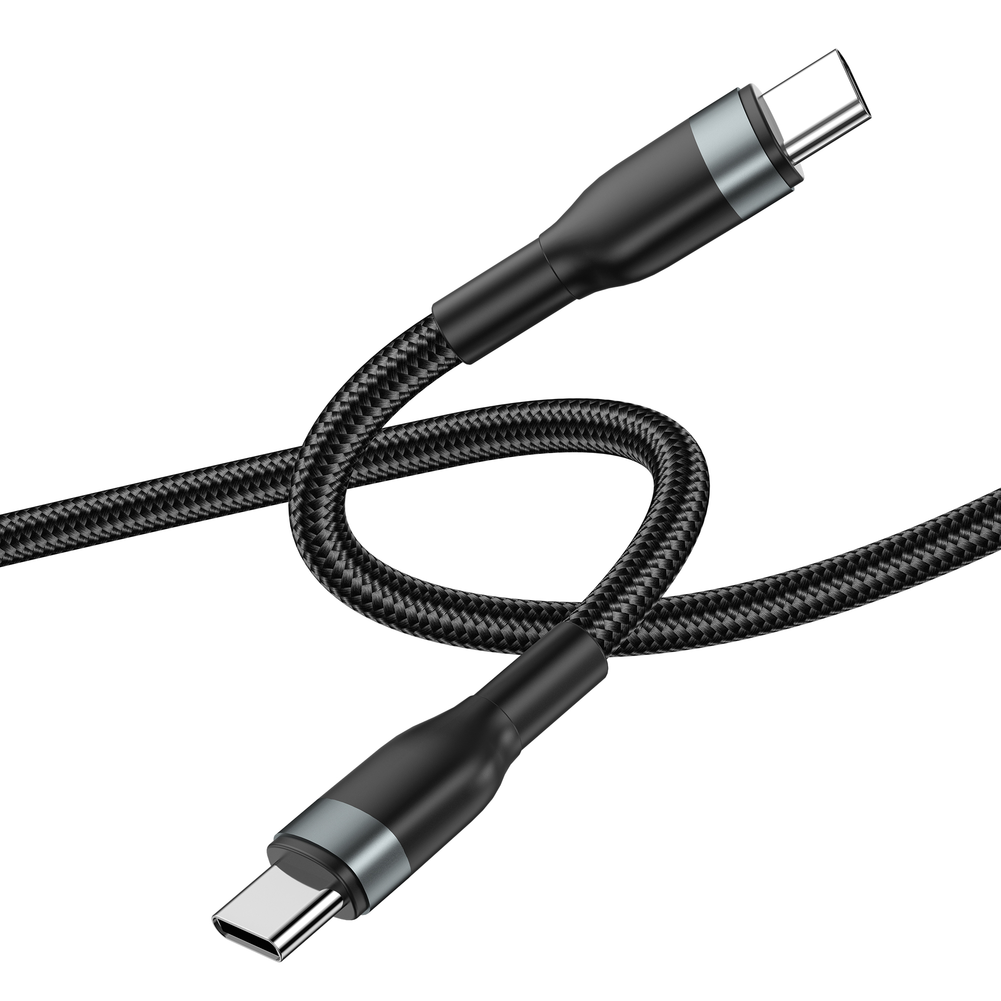 WIWU kabel Wi-C017 USB-C - USB-C 100W czarny / 3