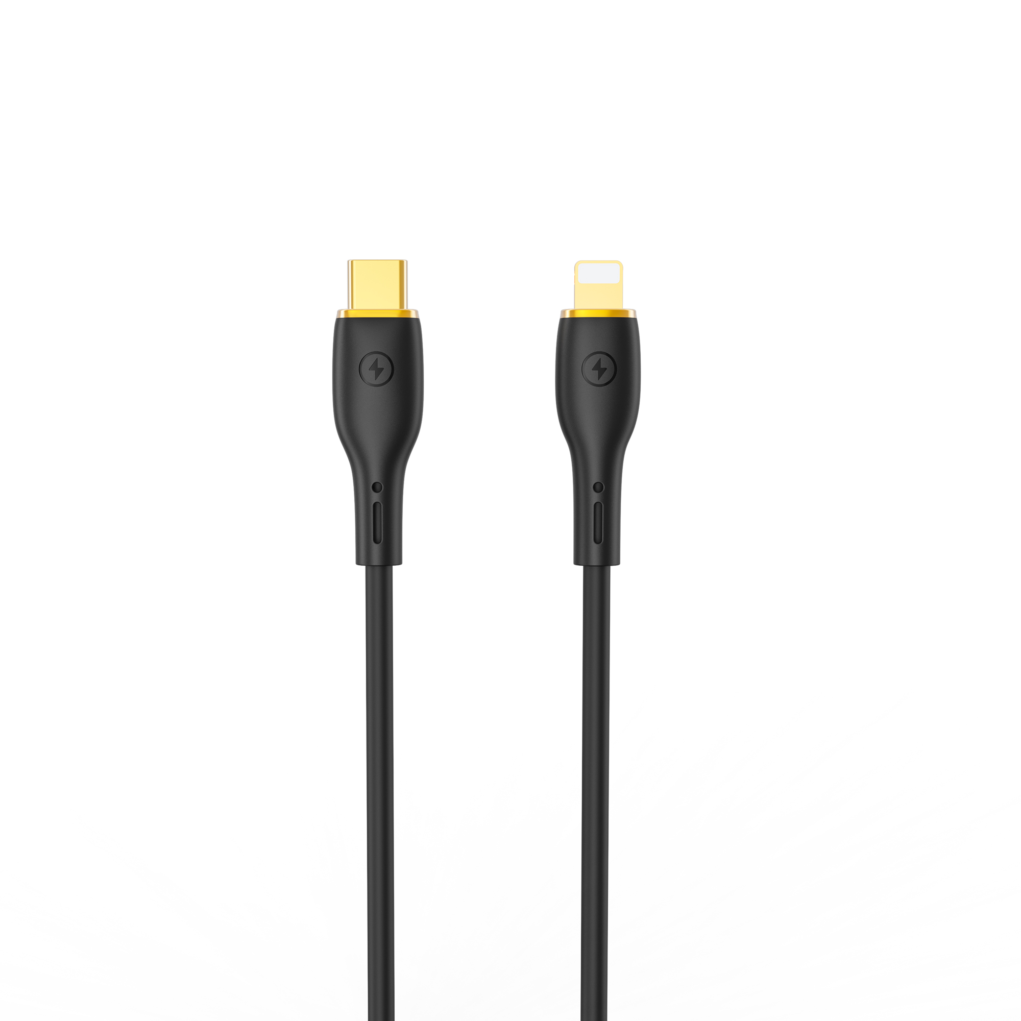 WIWU kabel YQ01 USB-C - Lightning 30W 1,2m czarny / 3