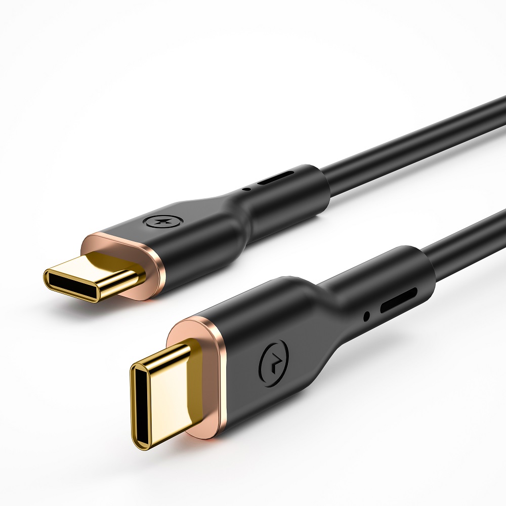 WIWU kabel YQ02 USB-C - USB-C 100W 1,2m czarny / 3