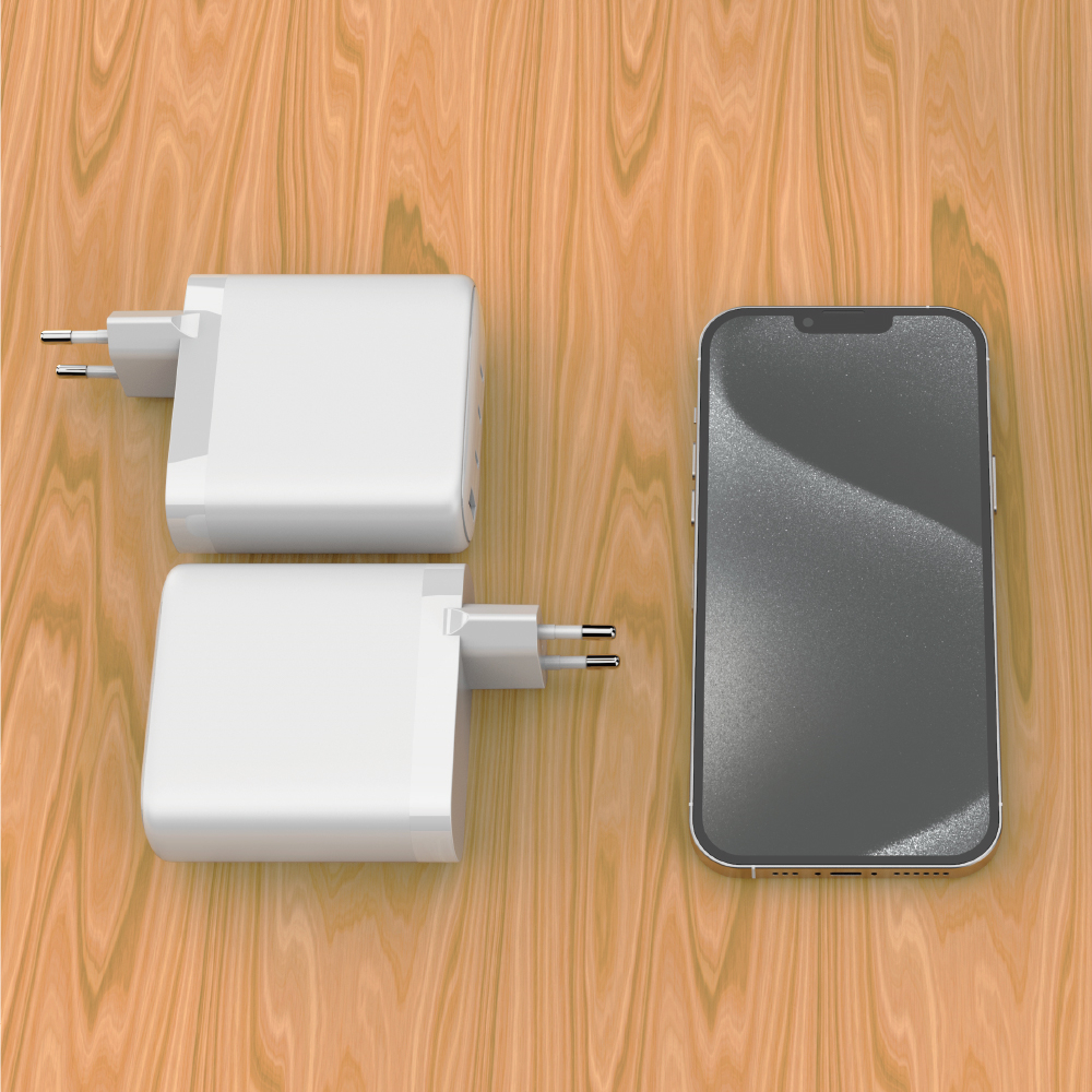 WIWU �adowarka sieciowa 120W GaN Wi-U020 bia�a / 5