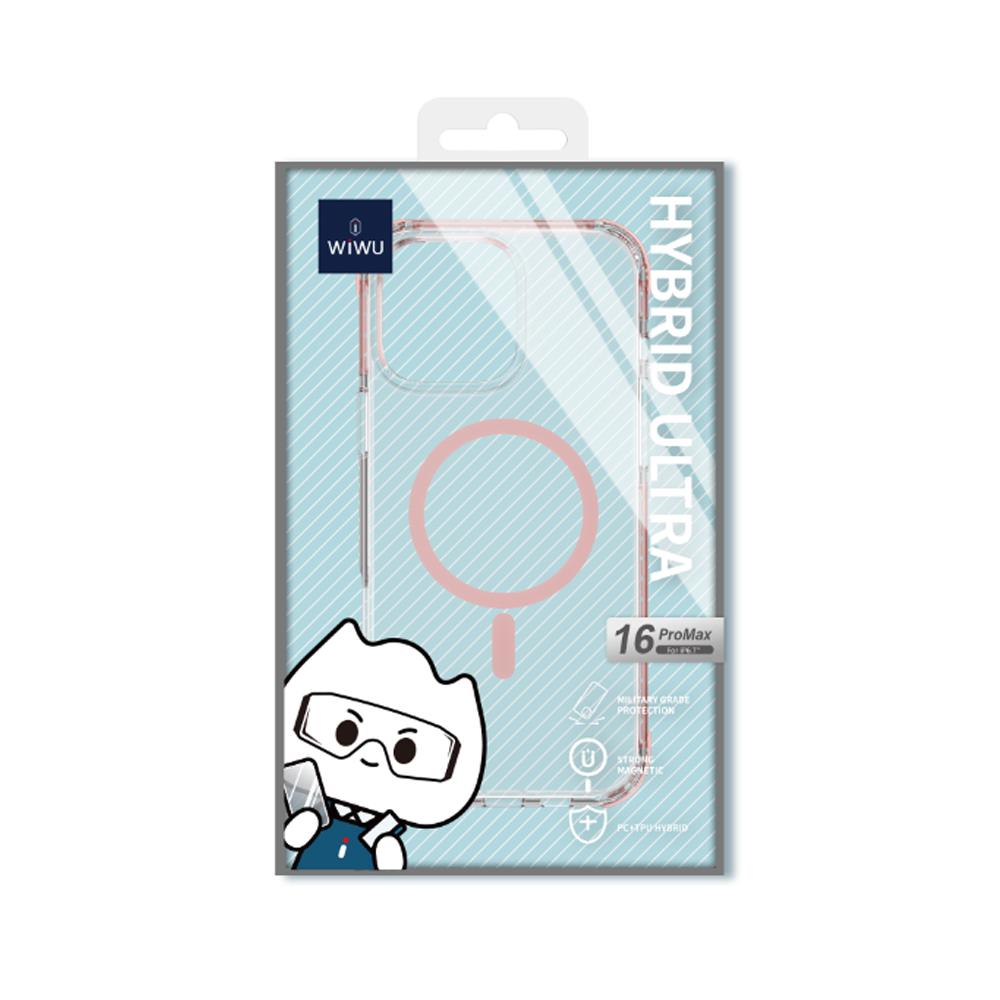 WIWU nak�adka Magsafe Hybrid Ultra r�owa HCC-203 Apple iPhone 16