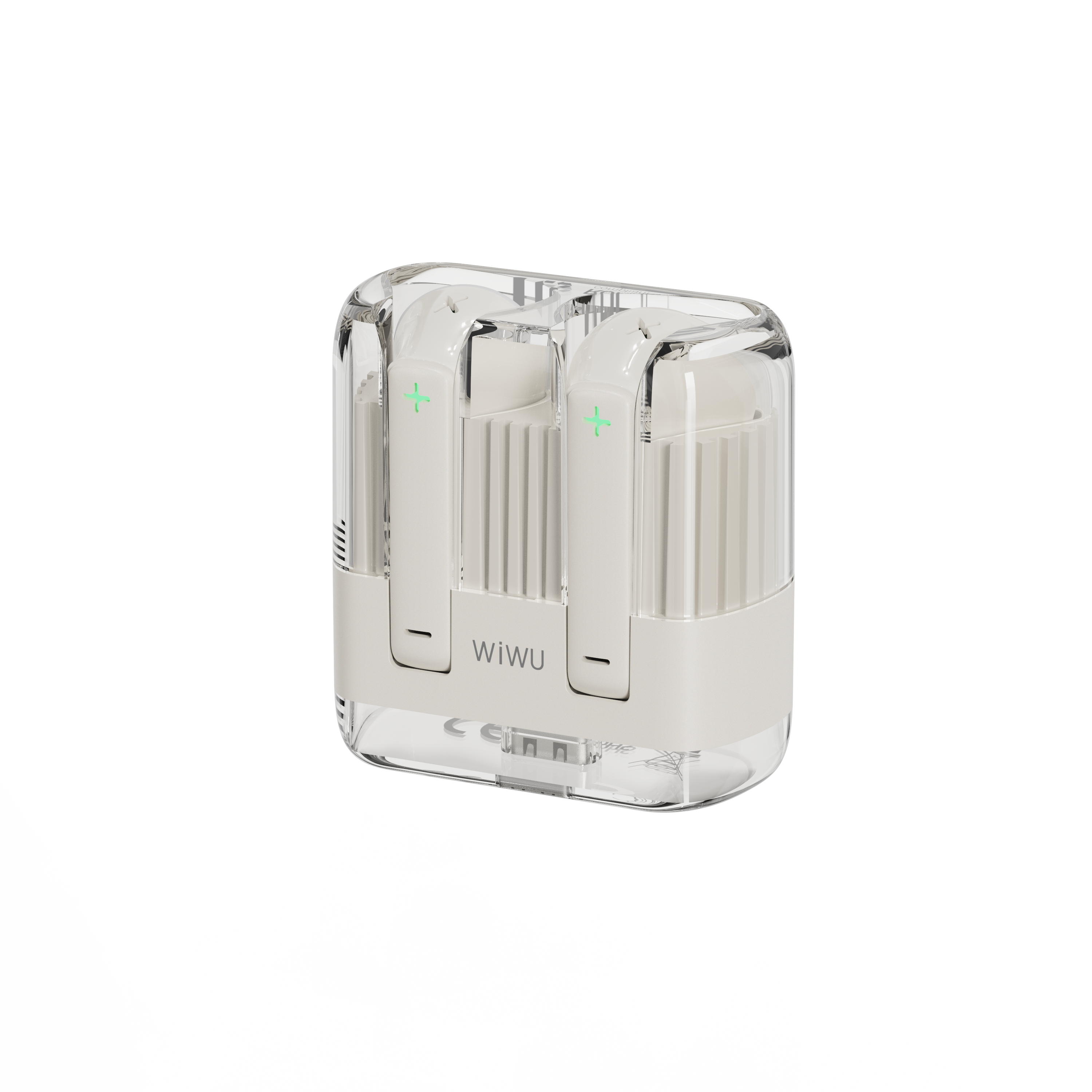 WIWU s�uchawki Bluetooth T21 TWS bia�e