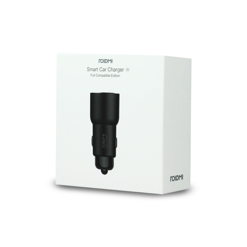 Xiaomi �adowarka samochodowa + transmiter FM 5w1 RoidMi 3S czarna / 2