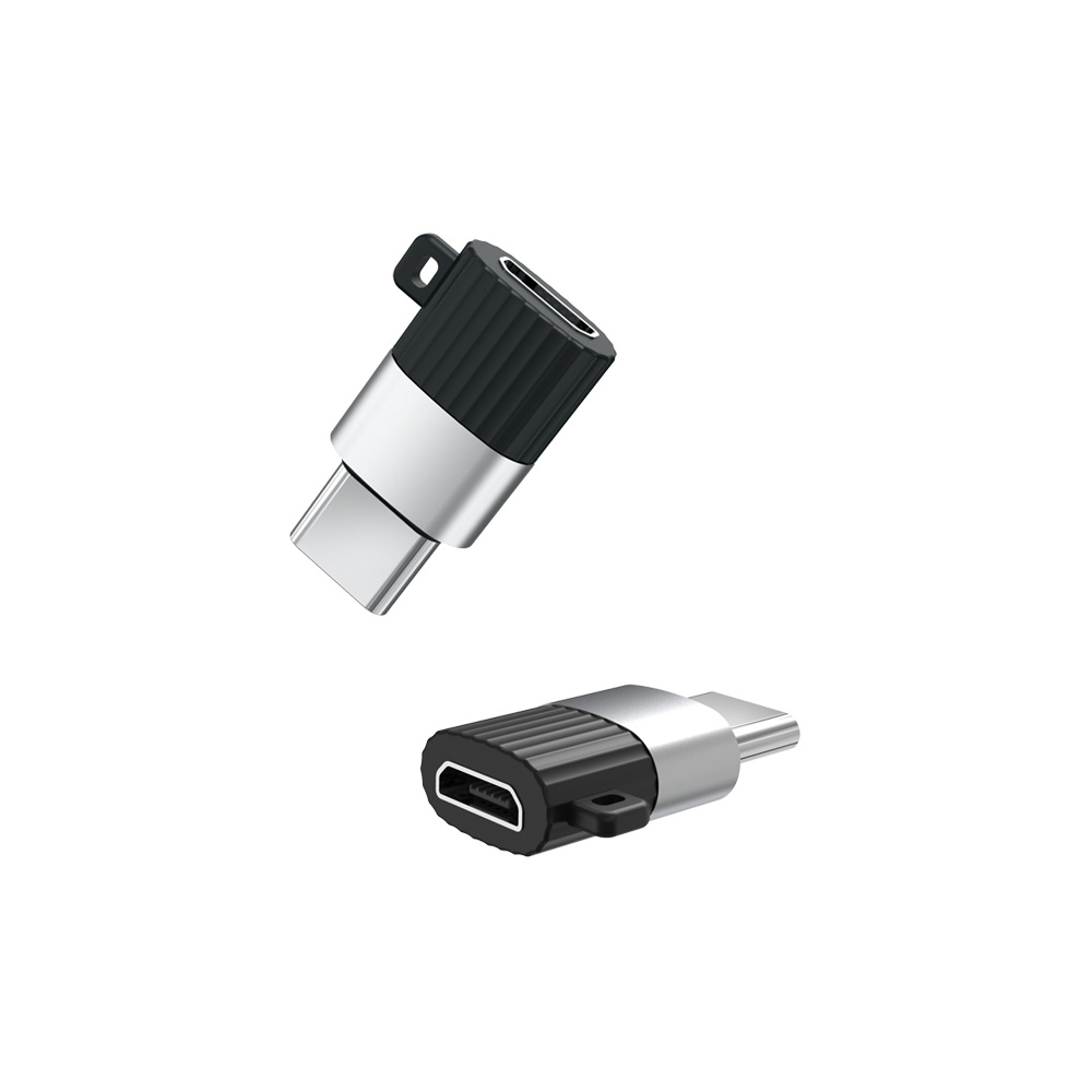 XO adapter NB149-A micro-USB do USB-C czarny