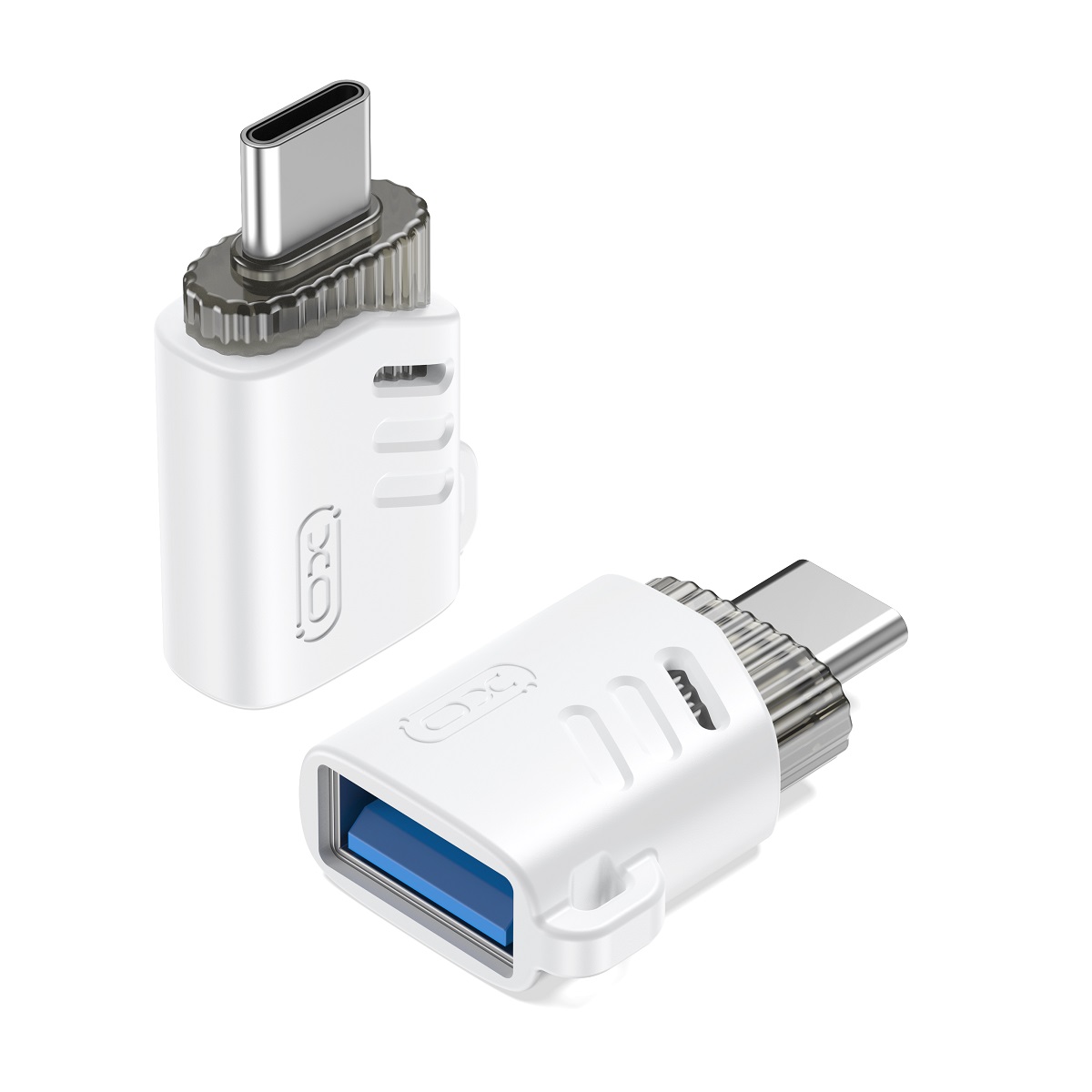 XO adapter NB256B OTG USB - USB-C bia�y