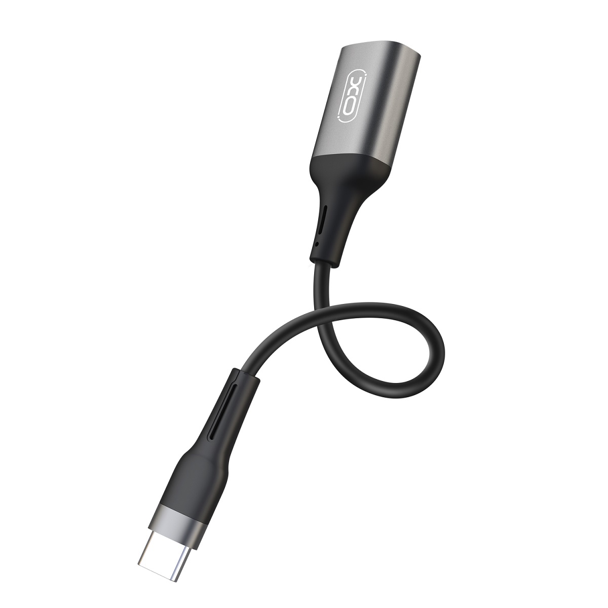 XO adapter OTG NB201 USB - USB-C czarny / 2