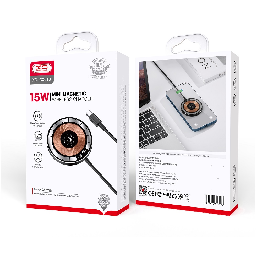 XO Clear �adowarka indukcyjna CX013 magnetyczna dymiona / 2