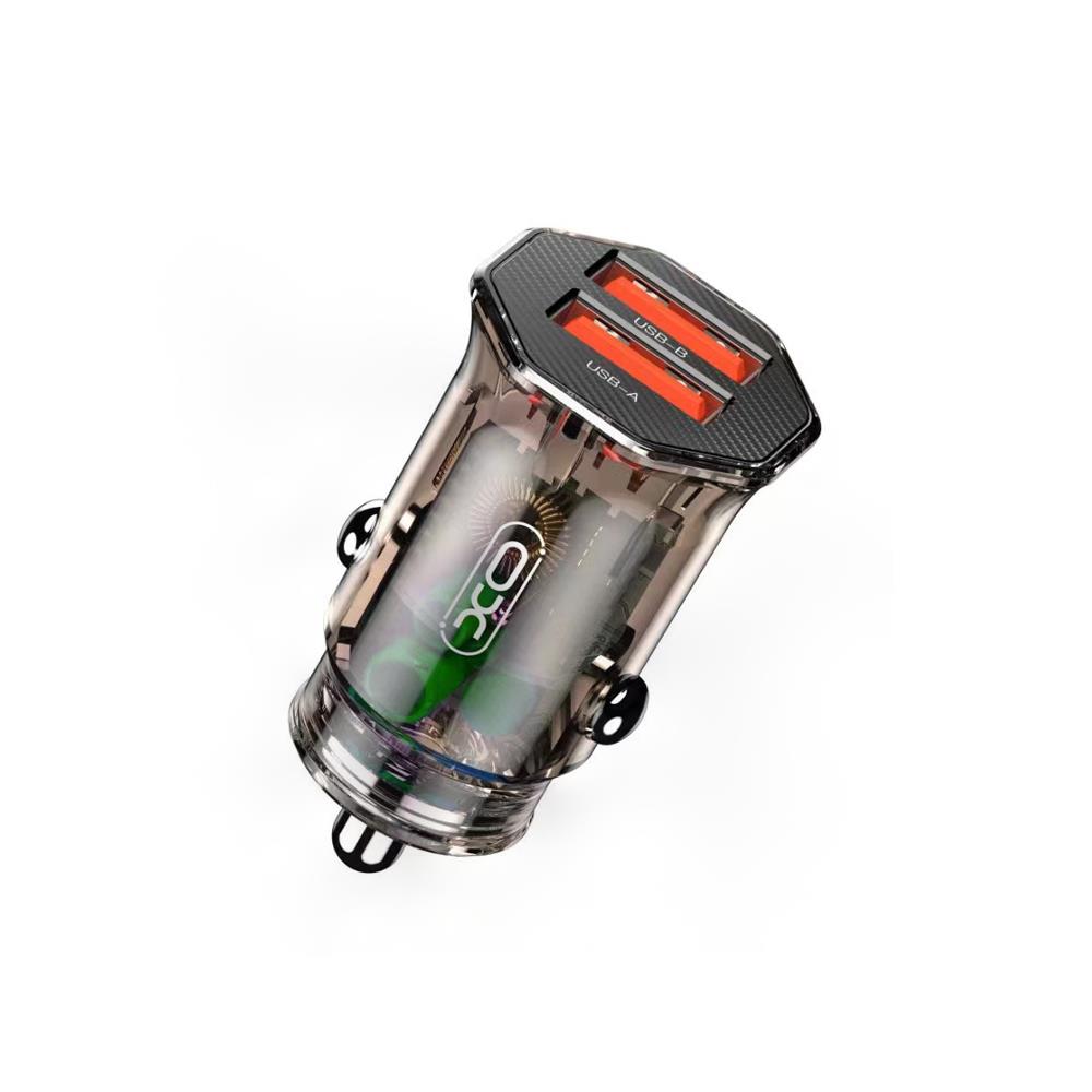 XO Clear �adowarka samochodowa CC49 2x USB 2,4A dymiona