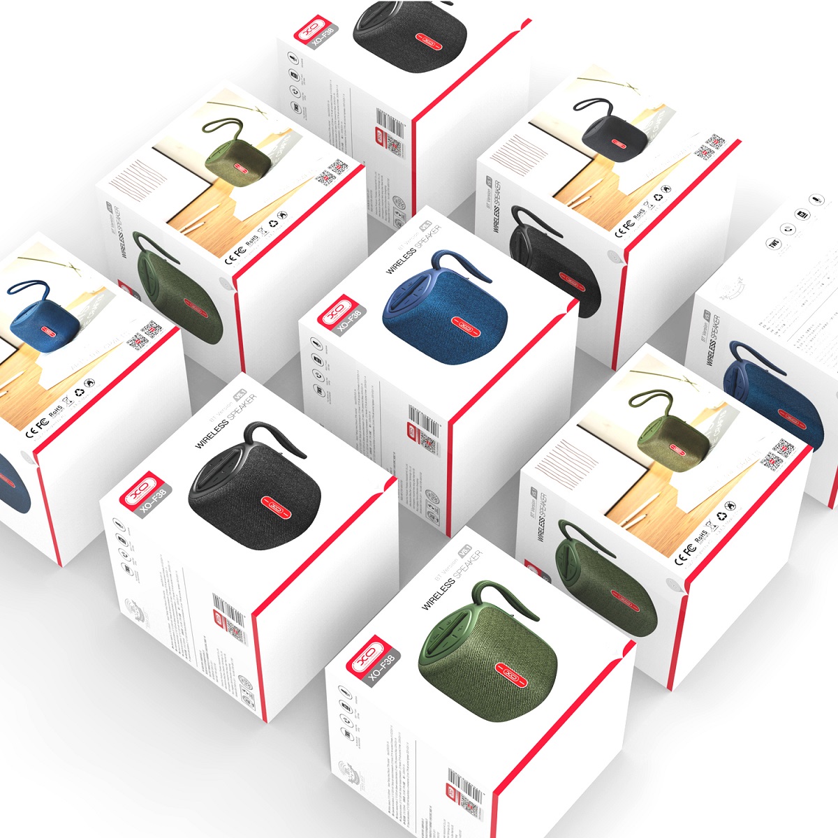 XO G�o�nik bluetooth F38 czarny / 2