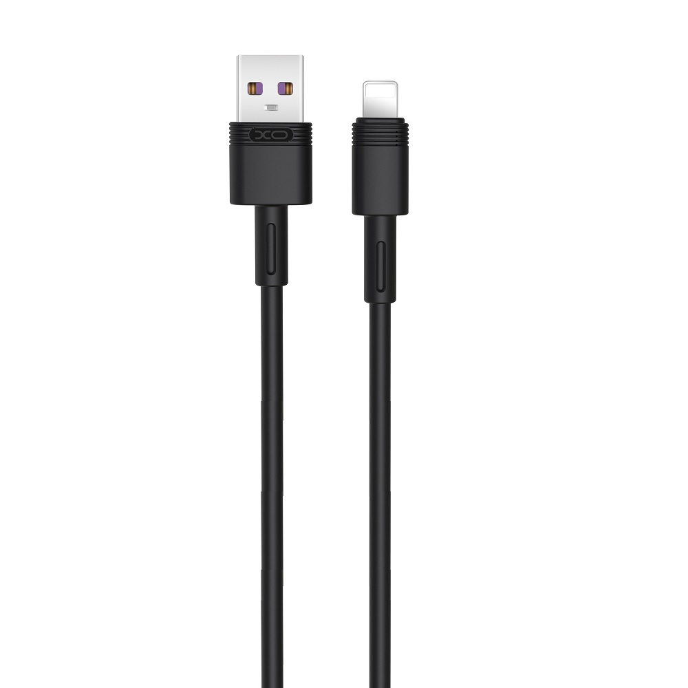 XO Kabel NB-Q166 USB - Lightning 1,0 m 5A czarny