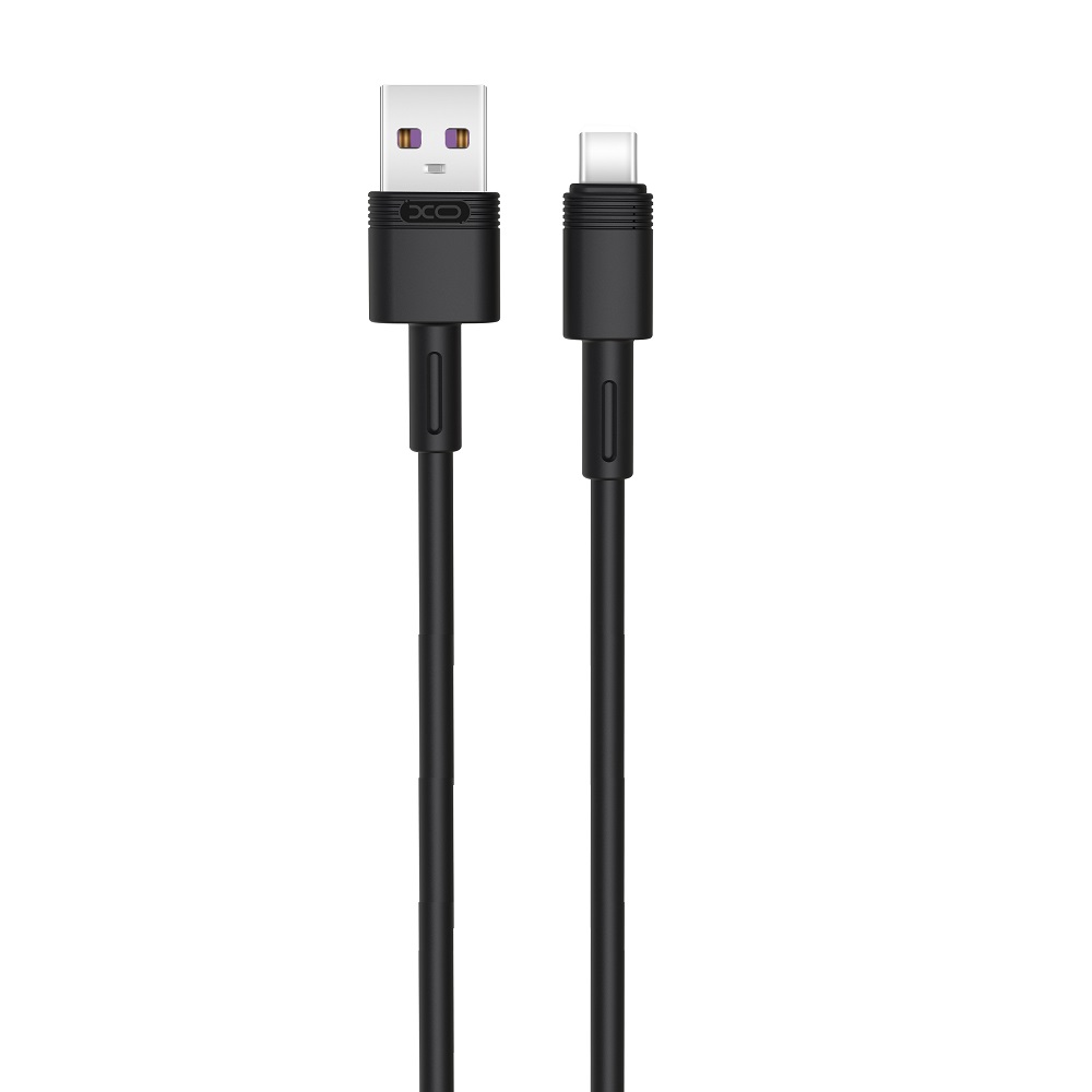XO Kabel NB-Q166 USB - USB-C 1,0 m 5A czarny