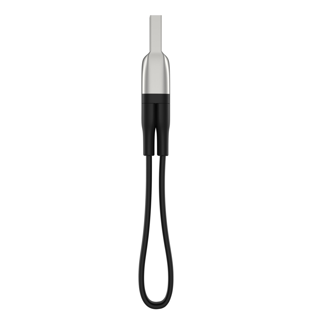 XO kabel NB-Q170B PD USB-C - Lightning 0,2 m 60W czarny / 2