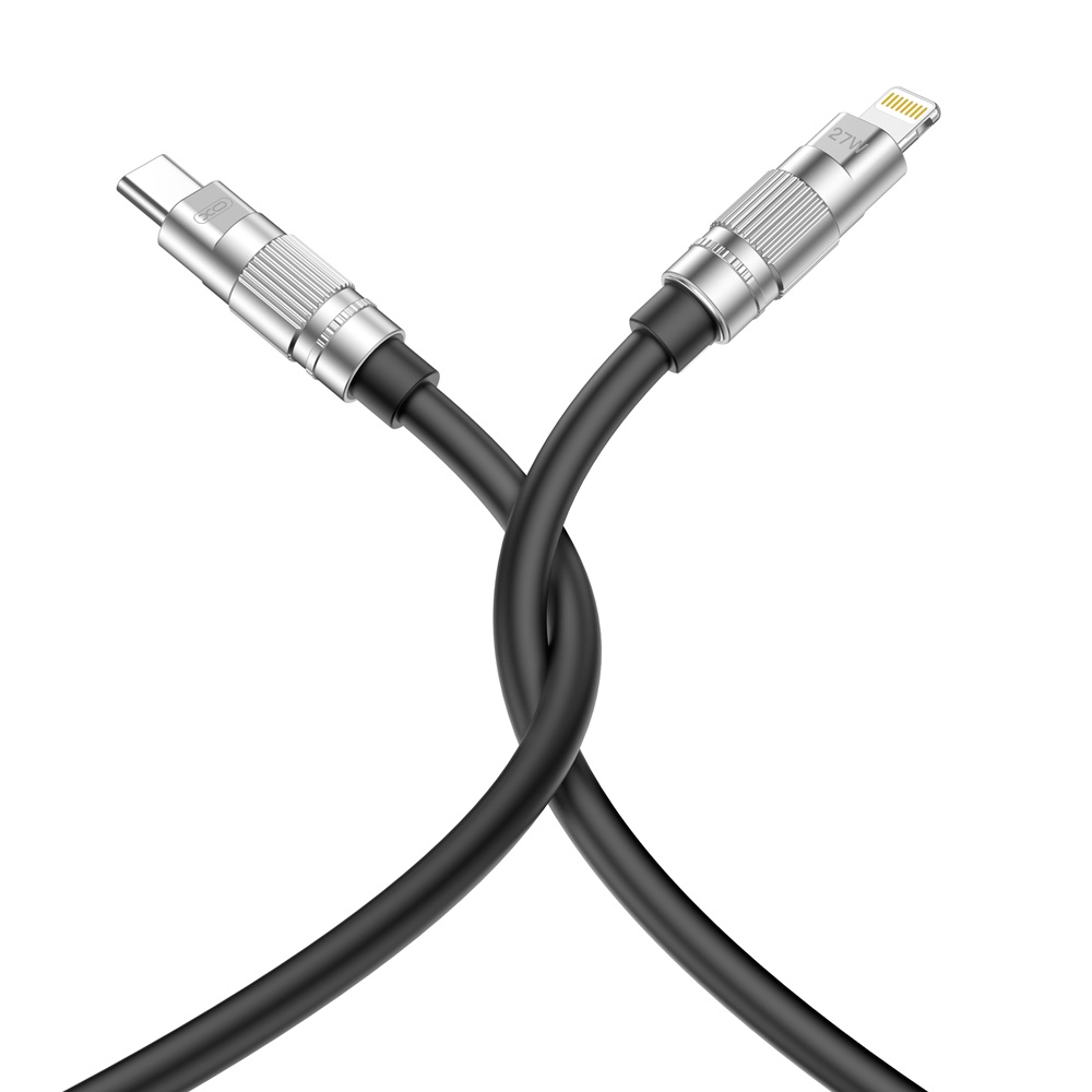 XO kabel NB-Q228A USB-C - Lightning 1,2m 27W czarny