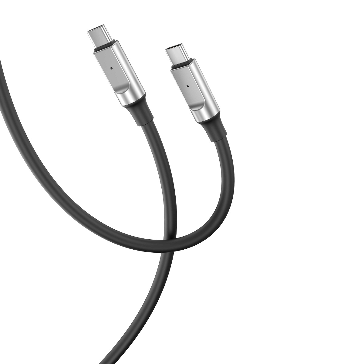 XO kabel NB-Q252B USB-C - USB-C 1,0 m 60W czarny
