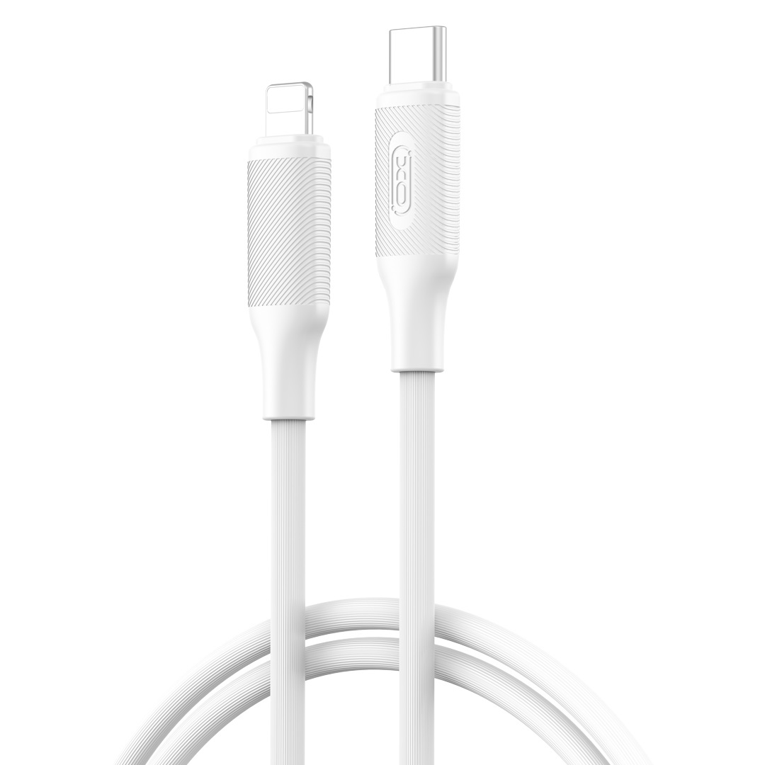 XO kabel NB-Q265A PD USB-C - Lightning 1,0m 27W bia�y