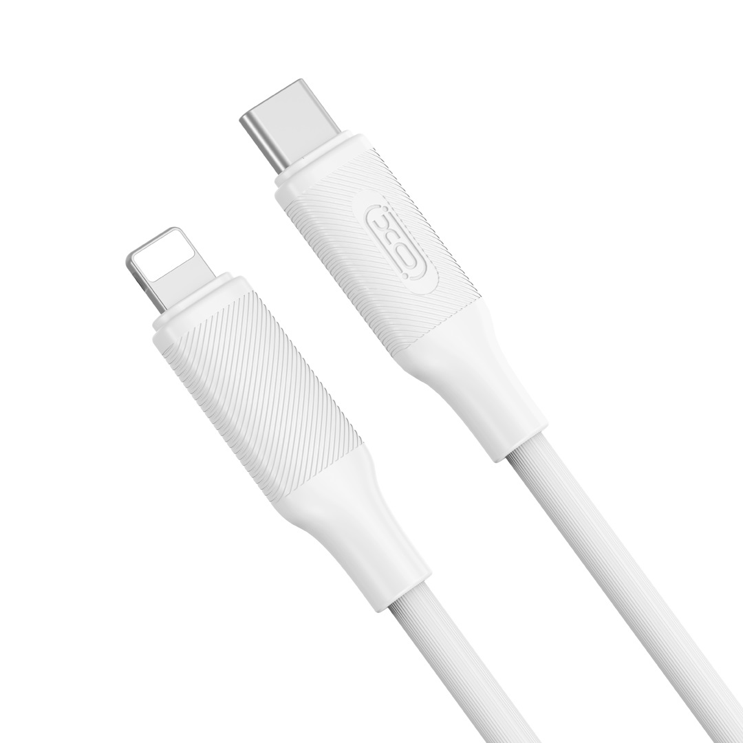 XO kabel NB-Q265A PD USB-C - Lightning 1,0m 27W bia�y / 2