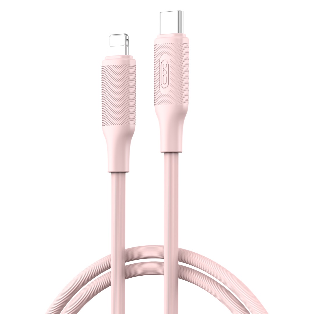 XO kabel NB-Q265A PD USB-C - Lightning 1,0m 27W r�owy