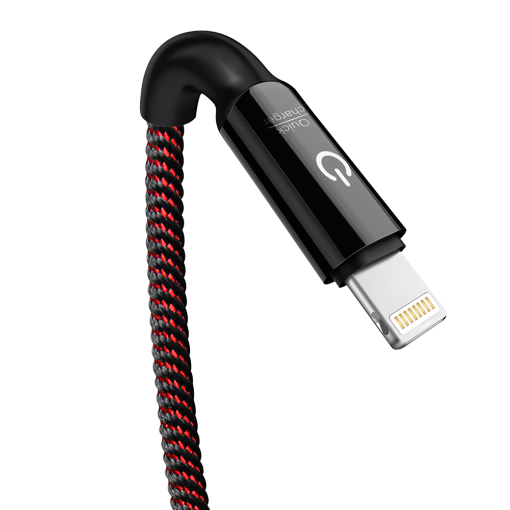 XO Kabel NB102 8-pin czarny 2,4A 1m / 2