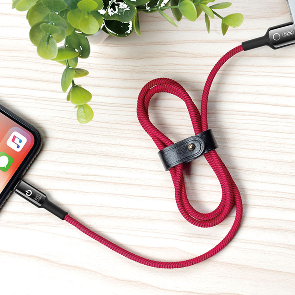 XO Kabel NB102 8-pin czerwony 2,4A 1m / 4