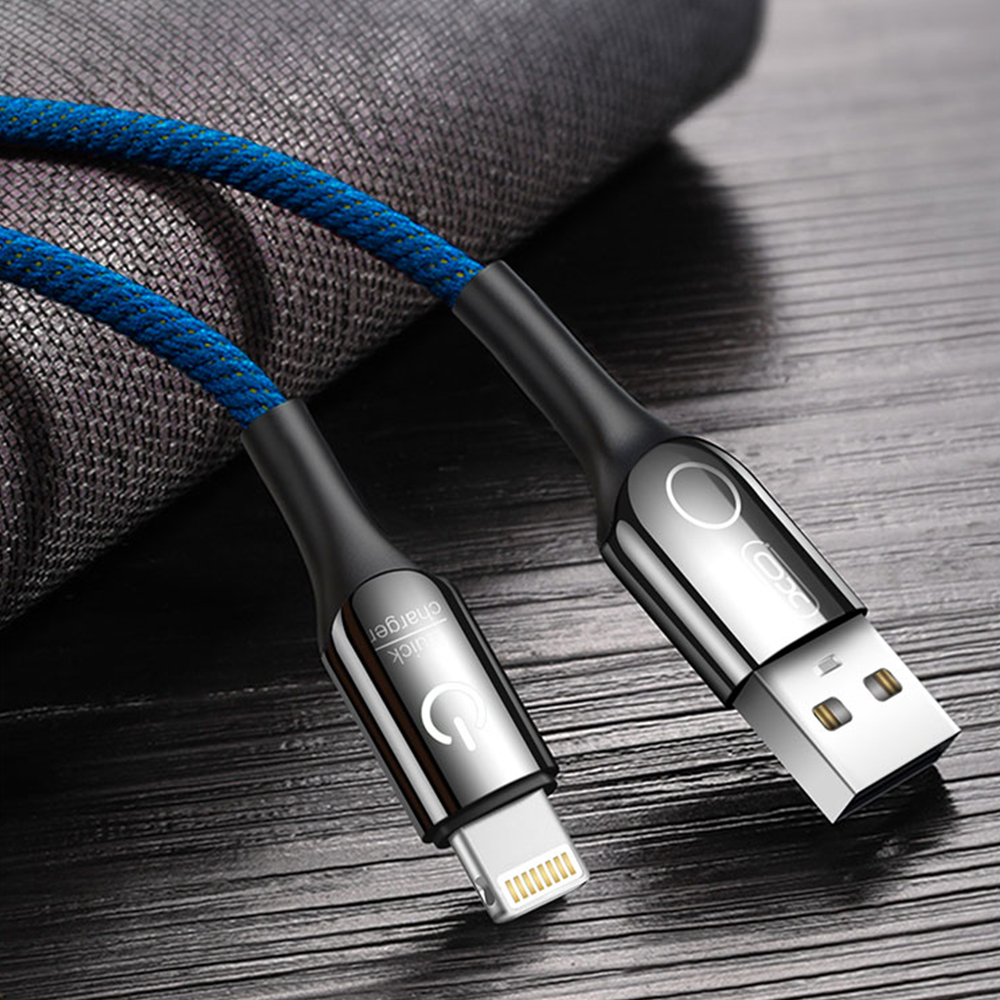 XO Kabel NB102 8-pin niebieski 2,4A 1m / 3