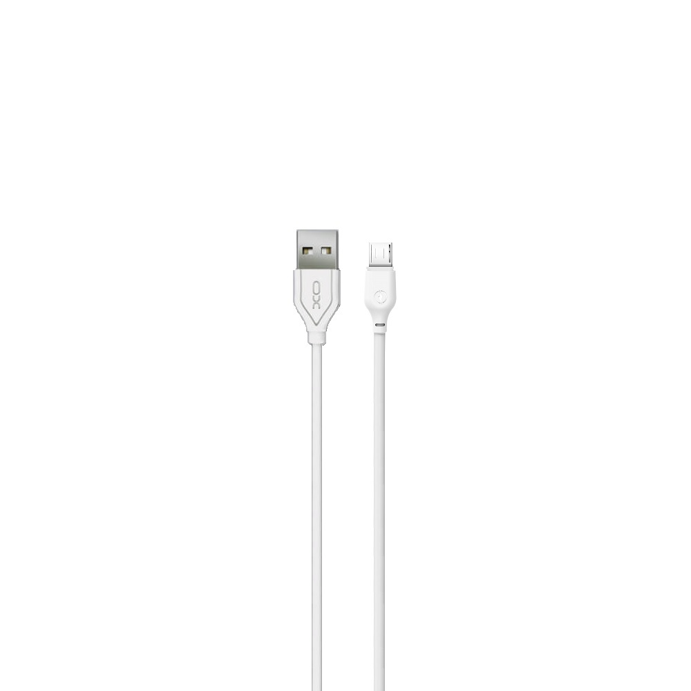 XO Kabel NB103 micro bia�y 2,1A 1m