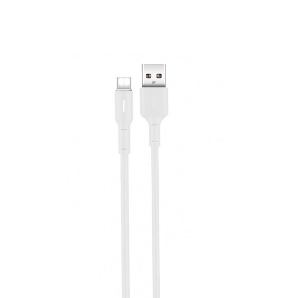 XO Kabel NB112 typ-C bia�y 3A 1m