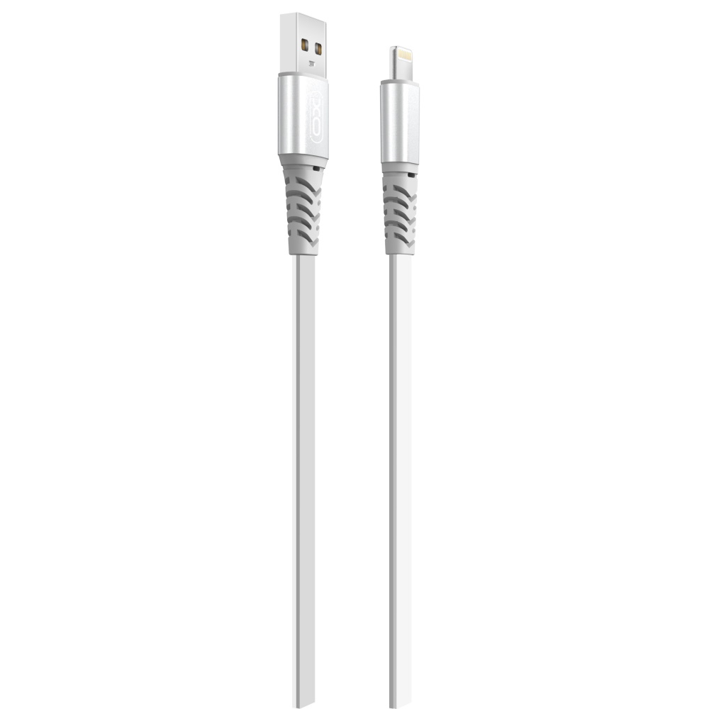XO kabel NB154 USB - Lightning 1,0 m 2A srebrny
