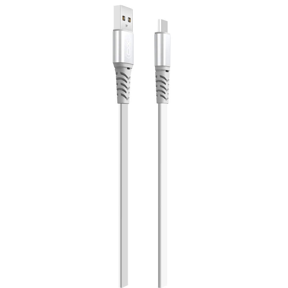 XO kabel NB154 USB - USB-C 1,0 m 2A srebrny