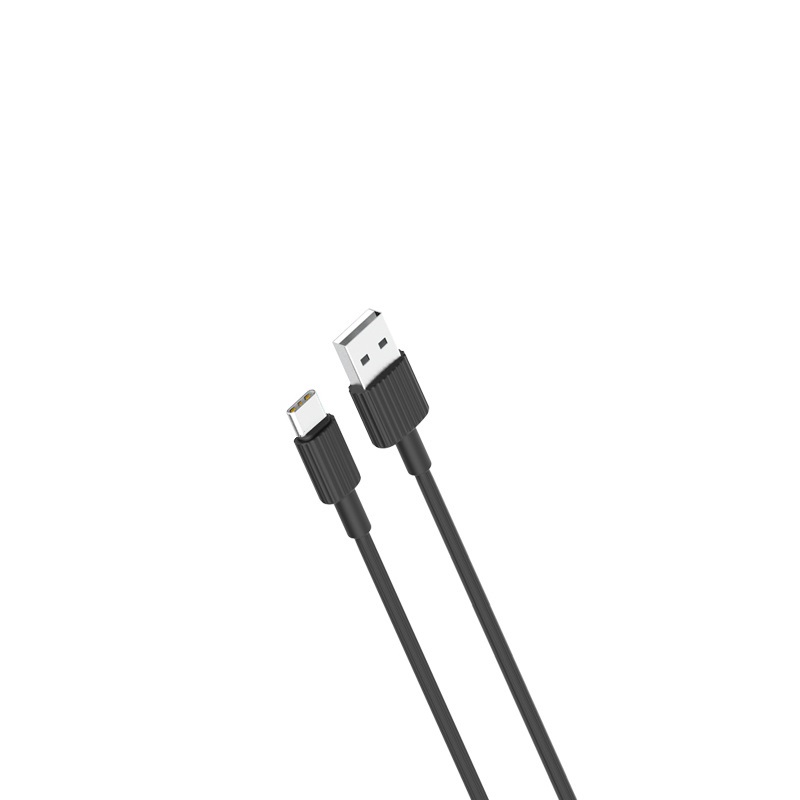XO kabel NB156 USB - USB-C 1,0 m 2,4A czarny