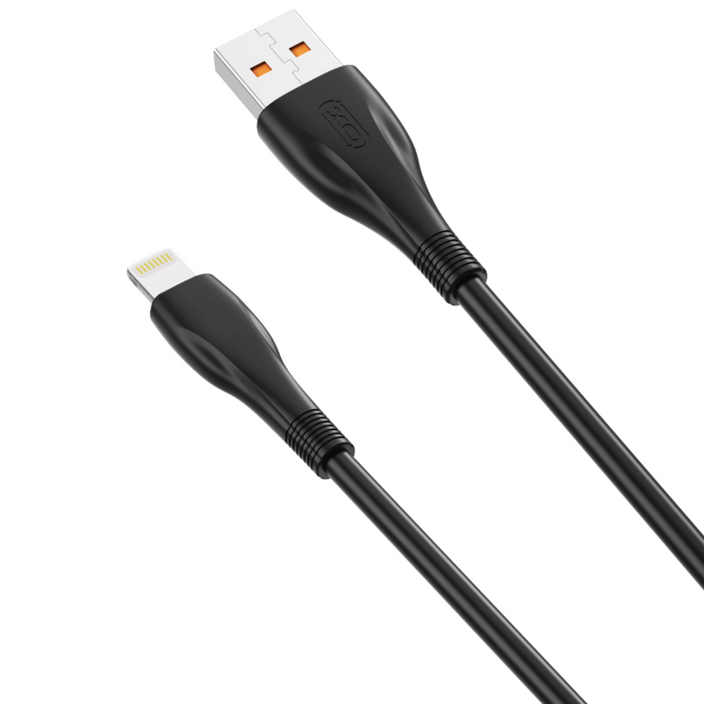 XO kabel NB185 USB - Lightning 1,0m 6A czarny / 2