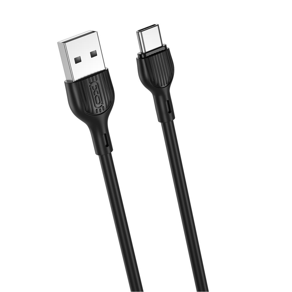 XO kabel NB200 USB - USB-C 1,0m 2.4A czarny