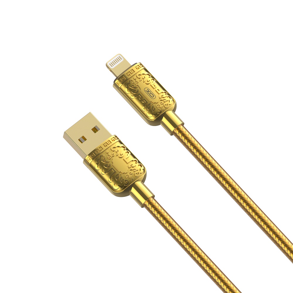 XO kabel NB216 USB - Lightning 1,0 m 2,4A zoty